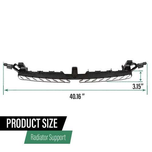 Solid Spare Fit For 19-21 Volkswagen Jetta Center Radiator Support 17A805705E VW1225168