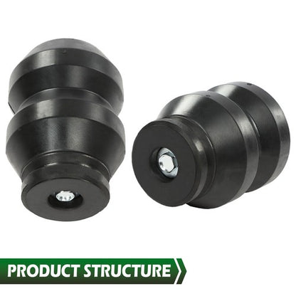 Solid Spare Fit For 2011-2020 Silverado Sierra 2500 3500 Rear Suspension Helper Spring Kit