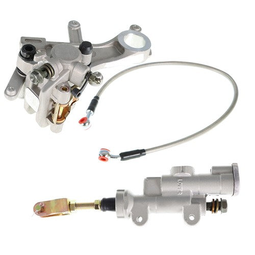 Solid Spare Rear Brake Master Cylinder &Brake Caliper &Hose Assembly For Honda CRF450 CRF250