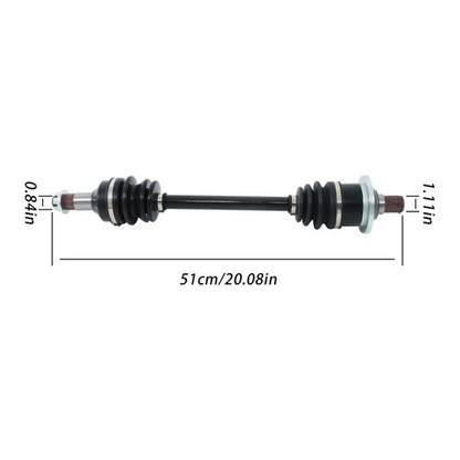 Solid Spare Rear Left/Right CV Axles Drive Shaft For Arctic Cat 400 450 500 550 0502-596