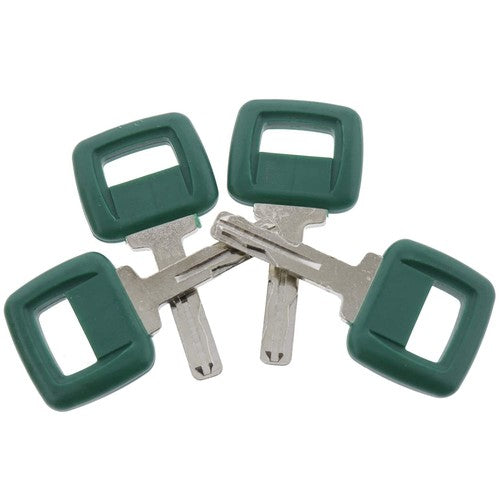 Solid Spare 4X Ignition Keys For Volvo Loader Articulated Hauler 17225331