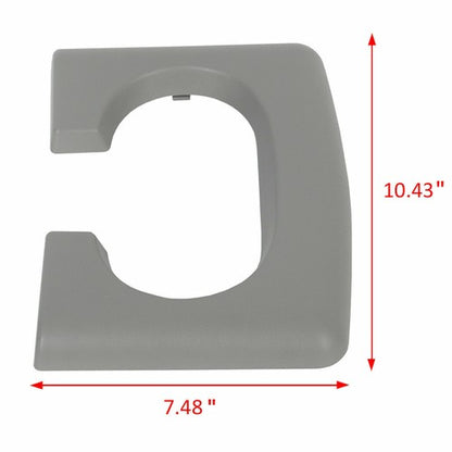 Solid Spare Fit For 2004-2014 Ford F150 Gray Replacement Center Console Cup Holder Pad New
