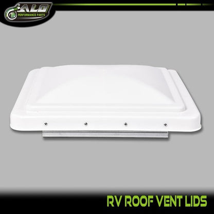 Solid Spare 2pcs White 14" x 14" Replacement Roof Vent Cover Camper RV Trailer Ventline
