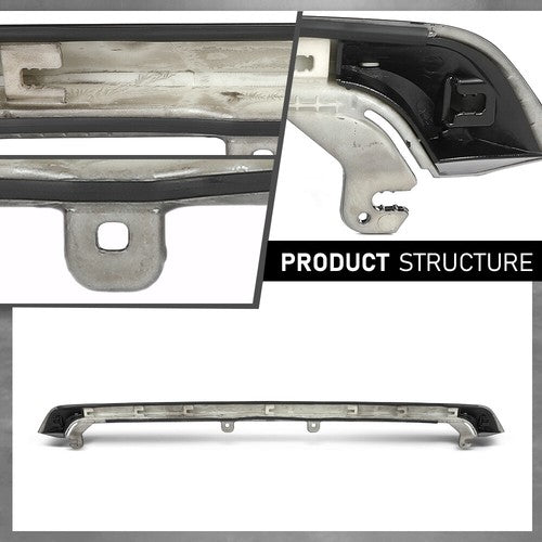 Solid Spare Fit For 2017-2018 Subaru Forester Hood Molding Trim Moulding Black SU1235102