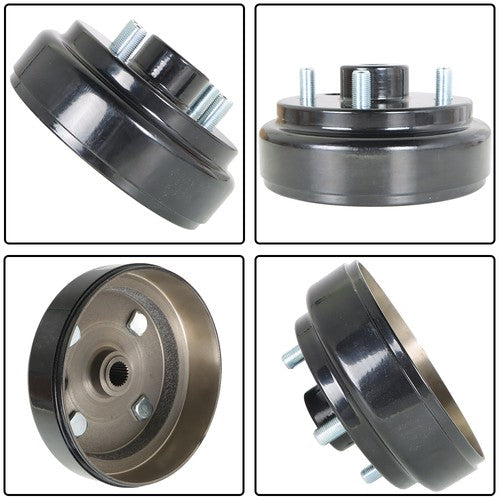 Solid Spare Brake Drum Hub For EZGO Electric (82-up) And Gas (82-93) Golf Cart 19186-G1