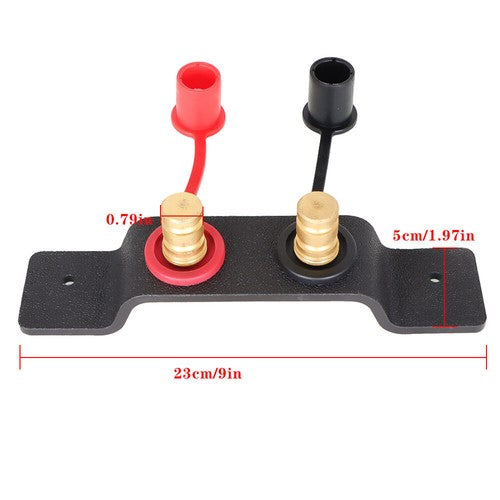 Solid Spare For Can-Am Maverick X3 Remote Battery Terminal Relocation Kit Battery Jump Post