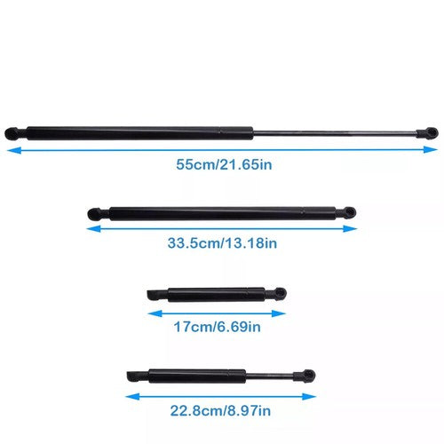 Hood Shocks Lift Support Struts For 2006-2013 Bentley Flying Spur 3W0823475B US