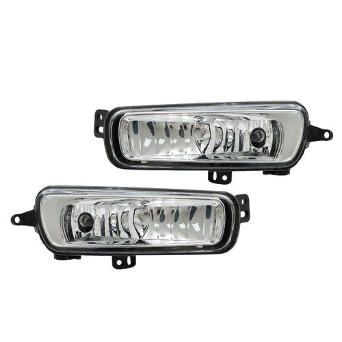 Solid Spare Front Bumper Upper+Lower Grill&Fog Light Set&Trim Set For Ford Focus 2015-2018