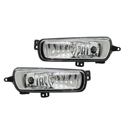 Solid Spare Front Bumper Upper+Lower Grill&Fog Light Set&Trim Set For Ford Focus 2015-2018