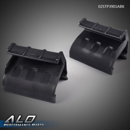 Solid Spare Fit For 07-18 Jeep Wrangler JK Black Rear Window Soft Top Retainers Clips