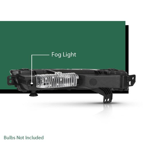 Solid Spare Fit For 18-22 Land Rover Range Rover LR142092 Front Bumper LED Fog Light Right