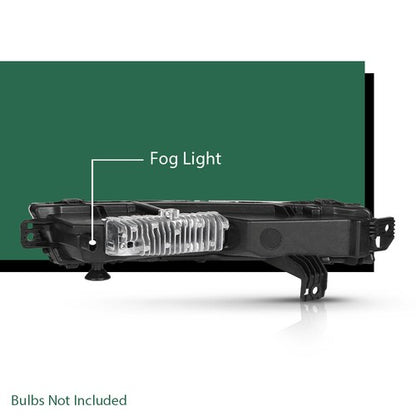 Solid Spare Fit For 18-22 Land Rover Range Rover LR142092 Front Bumper LED Fog Light Right