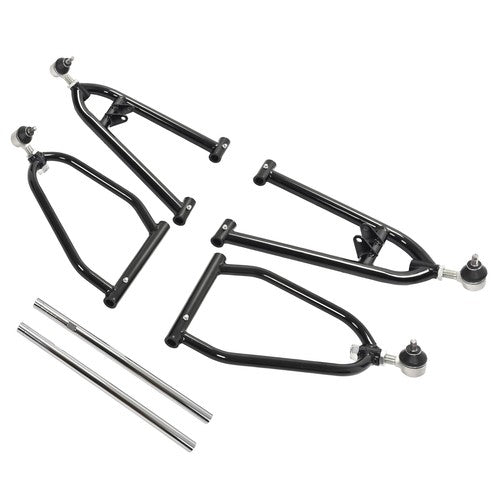 Solid Spare Front Long Travel Extended A-Arms For Yamaha Raptor 250 Raptor 125 Gloss Black