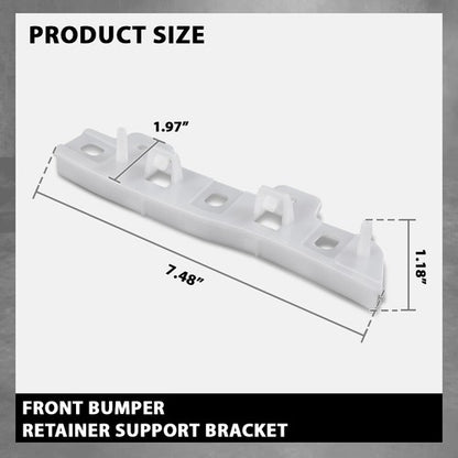 Solid Spare Pair Front Bumper Retainer Support Bracket For 2013 2014 2015 2016 Ford Escape