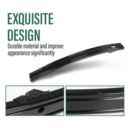 Solid Spare Rear Bumper Reinforcement Impact Bar Fit For 2015-2024 Ford Mustang FR3Z17906A