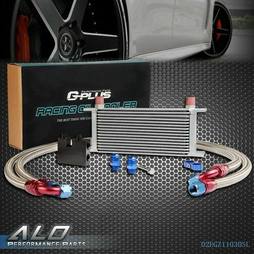 Solid Spare Fit For BMW N54 135 E82 335 E90 Twin Turbo 16 Row AN10 Engine Oil Cooler Kit