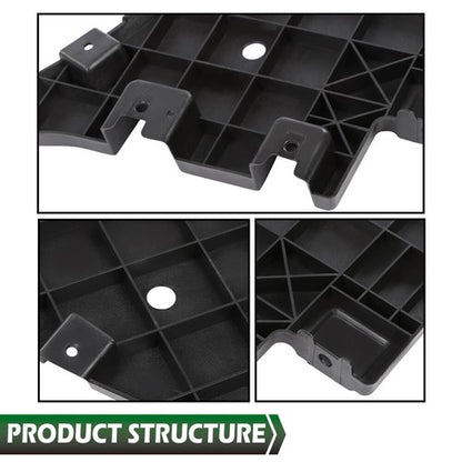 Solid Spare Front Bumper Trim Filler Panel Left+Right Fit For 2015-2020 GMC Yukon/Yukon XL