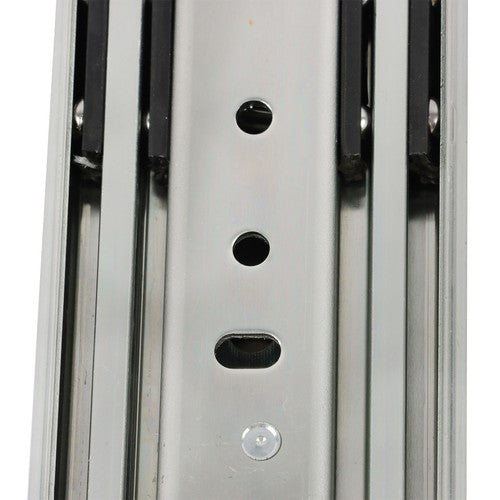 Solid Spare Locking Drawer Slides 12 Inch Full Extension & Lock 500 lb Load Capacity 2 PC