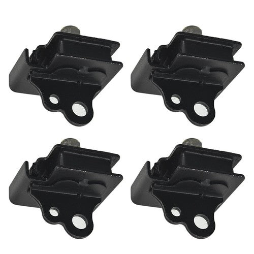 Solid Spare For 2004-2007 Yamaha RHINO 660 BOTTOM & TOP ENGINE MOUNT RUBBER DAMPER KIT