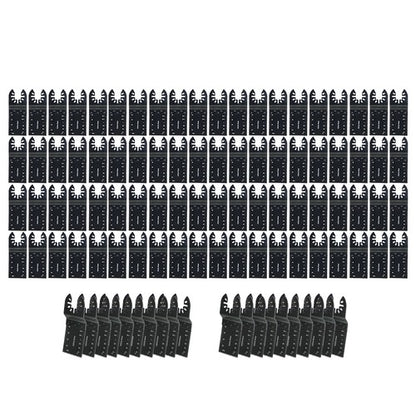 Solid Spare 30-90mm Quick Release Oscillating Tool Blades Professional Universal 100 Pcs