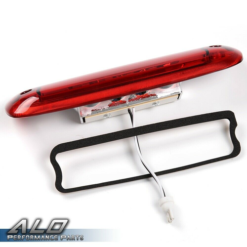 Solid Spare Fit For 97-01 Jeep Cherokee LED 3rd Third Brake Tail Light Cargo Lamp Red