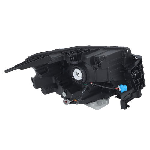 Solid Spare Headlight Black Driver Side Halogen Type For Nissan Frontier 2022-2023 Factory
