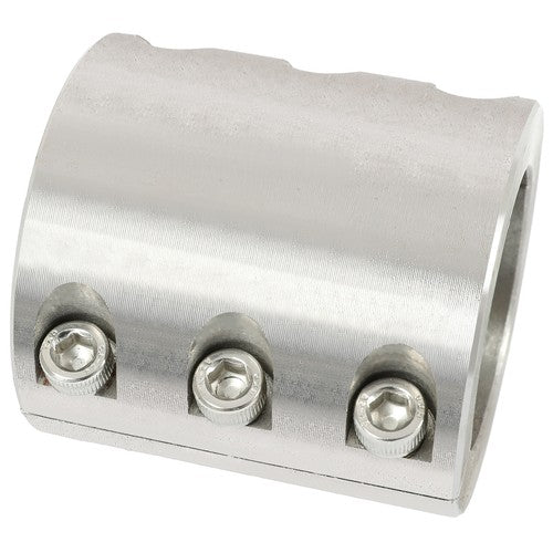 Solid Spare 1 x Tube 1.625 1 5/8" Inch OD Roll Cage Mounts Split Collar Tube Clamp