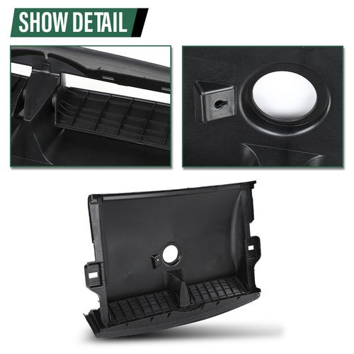 Solid Spare Fit For 2021-2022 Tesla Model 3 Cooling Radiator Active Grille Shutter Assembly
