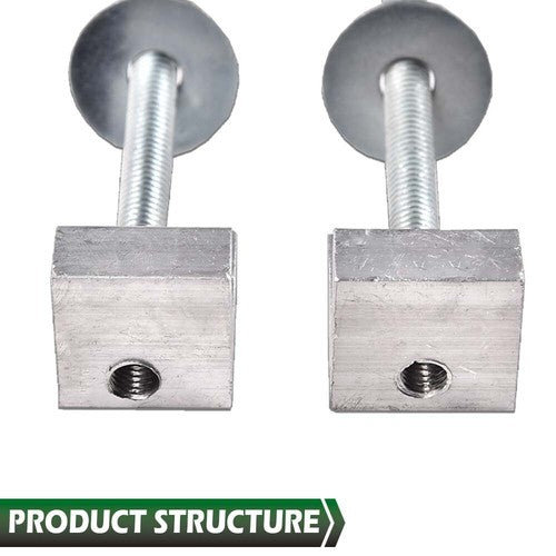 Solid Spare Fit For Tool Box Mount J Hook Toolbox Pickup Rail Mounting Clamp Tiedown Truck