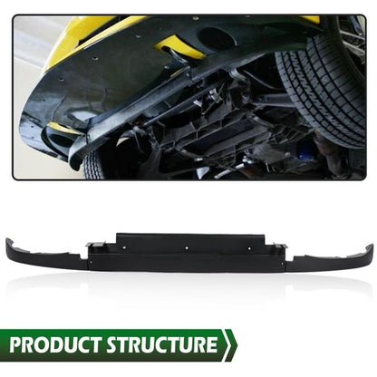 Solid Spare Fit For 2005-2013 C6 Corvette 3pcs Front Lower Spoiler Kit w/ Mount Hardware