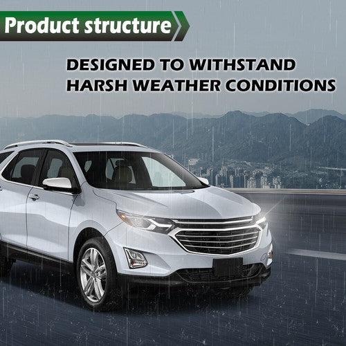 Solid Spare Passenger Right Headlight Headlamp Halogen w/LED DRL For 2018-2020 Chevy Equinox