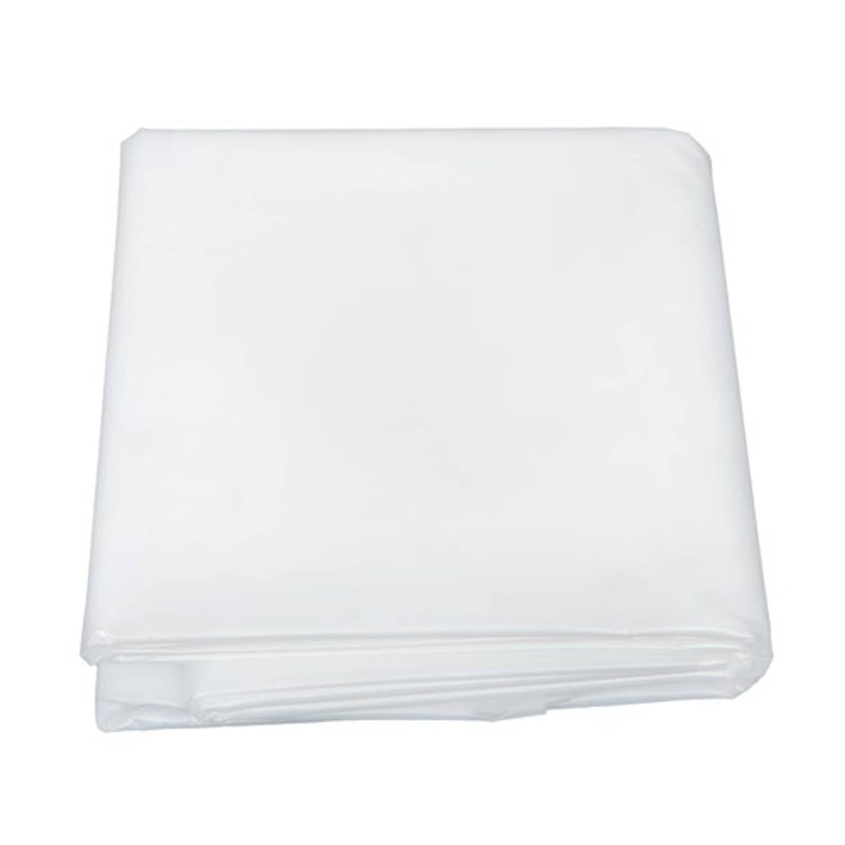 Solid Spare Clear Greenhouse Plastic Sheeting - 6 mil UV Resistant Polyethylene 13 × 25 FT