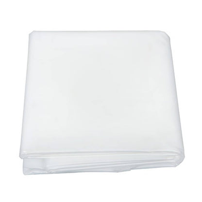 Solid Spare Clear Greenhouse Plastic Sheeting - 6 mil UV Resistant Polyethylene 13 × 25 FT
