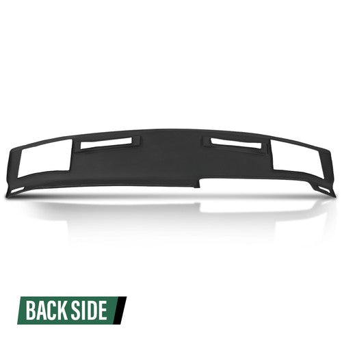 Solid Spare Dash Board Cover Cap Overlay Black Fit For 1986-1993 Chevy S10 GMC S15