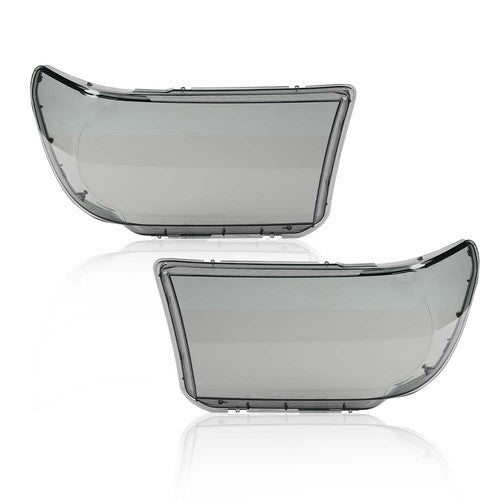 Solid Spare Fit For 2007-2013 Toyota Tundra 2008-17 Sequoia Headlight Replacement Lens Smoke