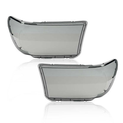 Solid Spare Fit For 2007-2013 Toyota Tundra 2008-17 Sequoia Headlight Replacement Lens Smoke