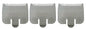Solid Spare 3 Wahl Professional Color Coded Clipper Guide Comb Attachment #1/2, 1/16", 1.5mm