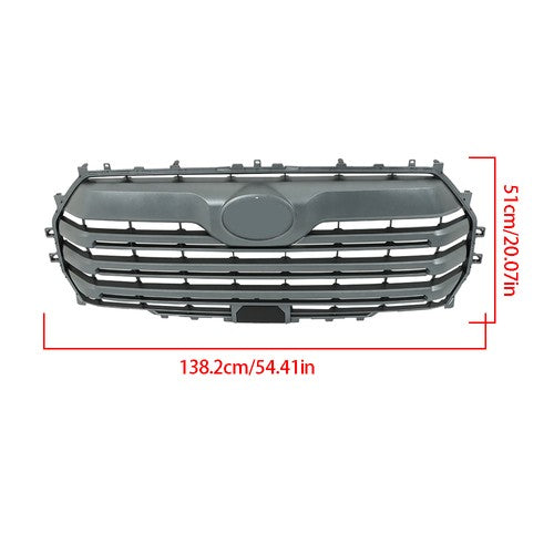 Solid Spare 53101-0C130 New Plastic Front Grille Centre Mesh Fit For Toyota Tundra 2022 2023