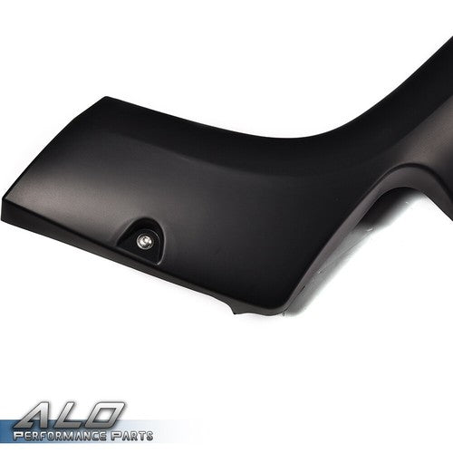Solid Spare 4X Fit For 07-14 Toyota FJ Cruiser Pocket Rivet Wheel Fender Flares Smooth Black