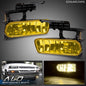 Solid Spare Fit For 2001-2006 GMC Yukon Fog Lights Bumper Yellow Lens Replacement Lamp 1Pair