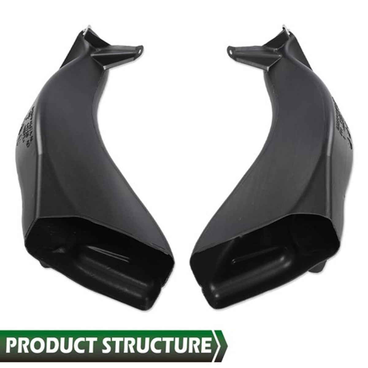 Solid Spare Fit For 2015-2019 Chevrolet C7 Corvette GM C7 Z06 Front Brake Duct Kit