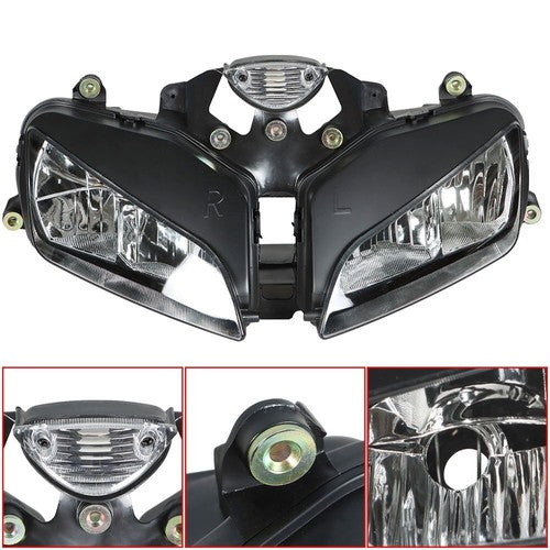 Solid Spare For Honda CBR600RR 2003-2006 Front Headlight Assembly Headlamp Light
