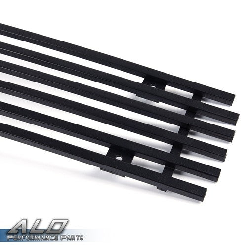 Solid Spare Fit For 2009-2014 Nissan Maxima Front Bumper Lower Billet Grille Grill Insert