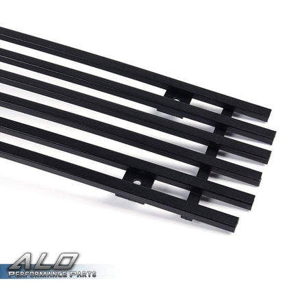 Solid Spare Fit For 2009-2014 Nissan Maxima Front Bumper Lower Billet Grille Grill Insert