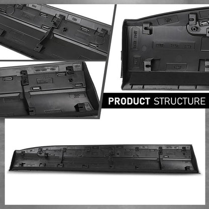 Solid Spare Front Door Lower Molding Chrome Trim Right Side Fit For 2020-2023 Ford Explorer