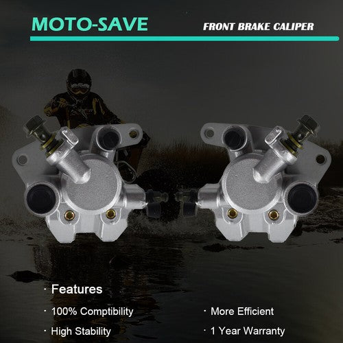 Solid Spare For Yamaha Banshee Big Bear Bruin Grizzly Raptor 350 Front Brake Caliper