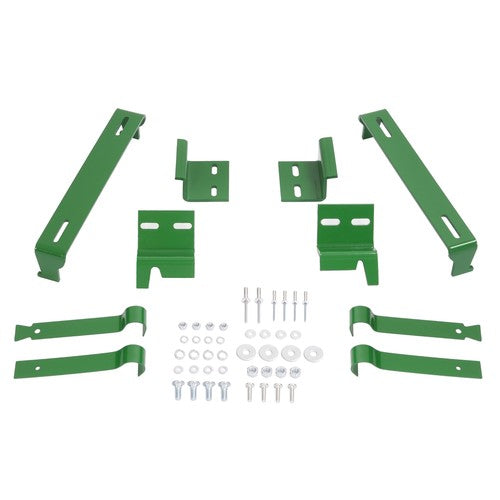 Solid Spare Left & Right Battery Box w/ Bracket For John Deere 2510 2520 3010 3020 4000