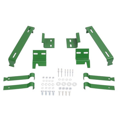 Solid Spare Left & Right Battery Box w/ Bracket For John Deere 2510 2520 3010 3020 4000