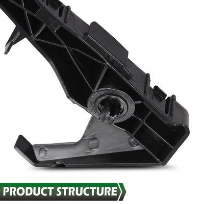 Solid Spare Fit For 2004-2009 Toyota Prius Front Bumper Bracket Retainer Left+Right Side