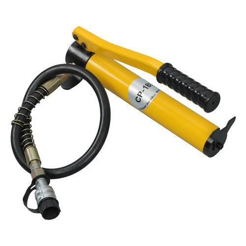 Solid Spare Portable CP-180 Hydraulic Hand Pump, Single-acting Max Pressure Output 8500 PSI